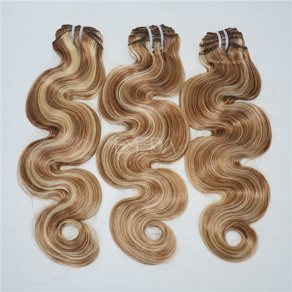 UK snap clips for hair extensions remy weave YJ153